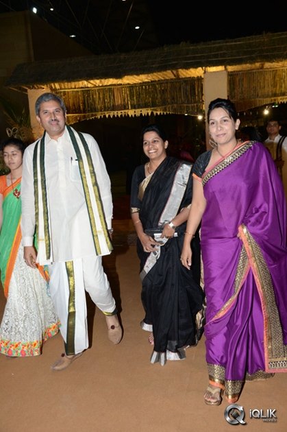 Celebs-at-Prasad-V-Potluri-Daughter-Half-Saree-Function